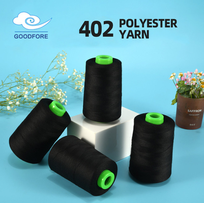 Ring Spun 100 Polyesterdraad 402 603 Geverft Kleur Gebleekt Naaiend Garen